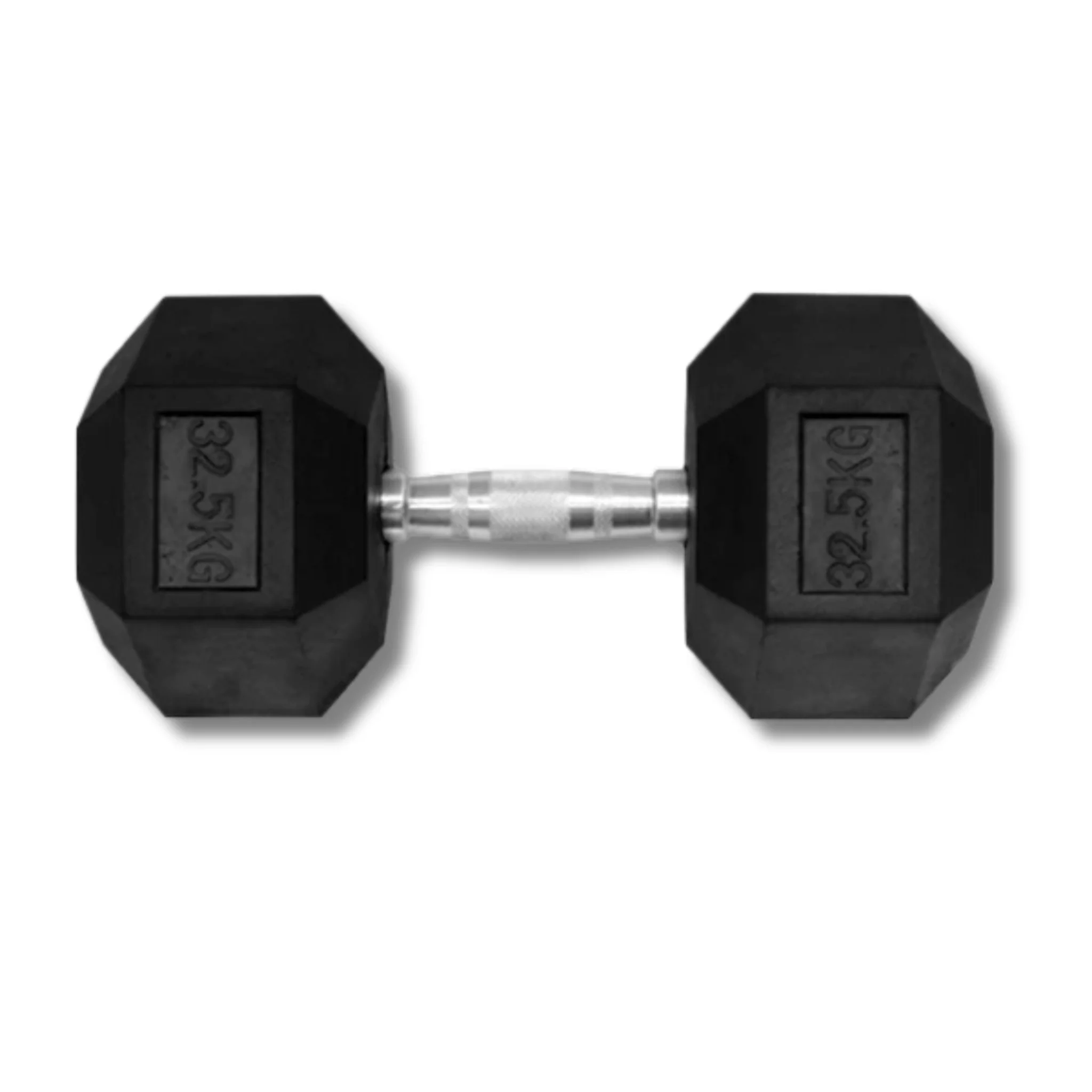 32.5KG HEX DUMBBELL - RUBBER COATED