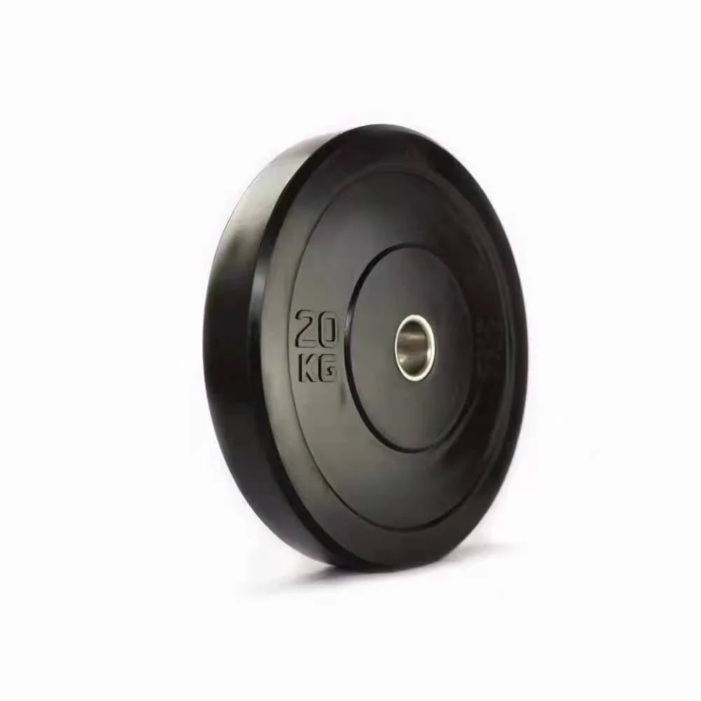 All Black Olympic Bumper Plate - Single plate - Image 4