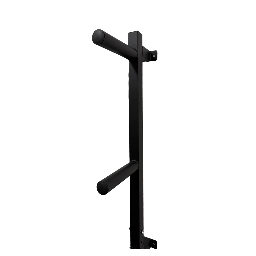 Wall Mounted 4-Peg Olympic plate holder | Floor Supported - Image 5