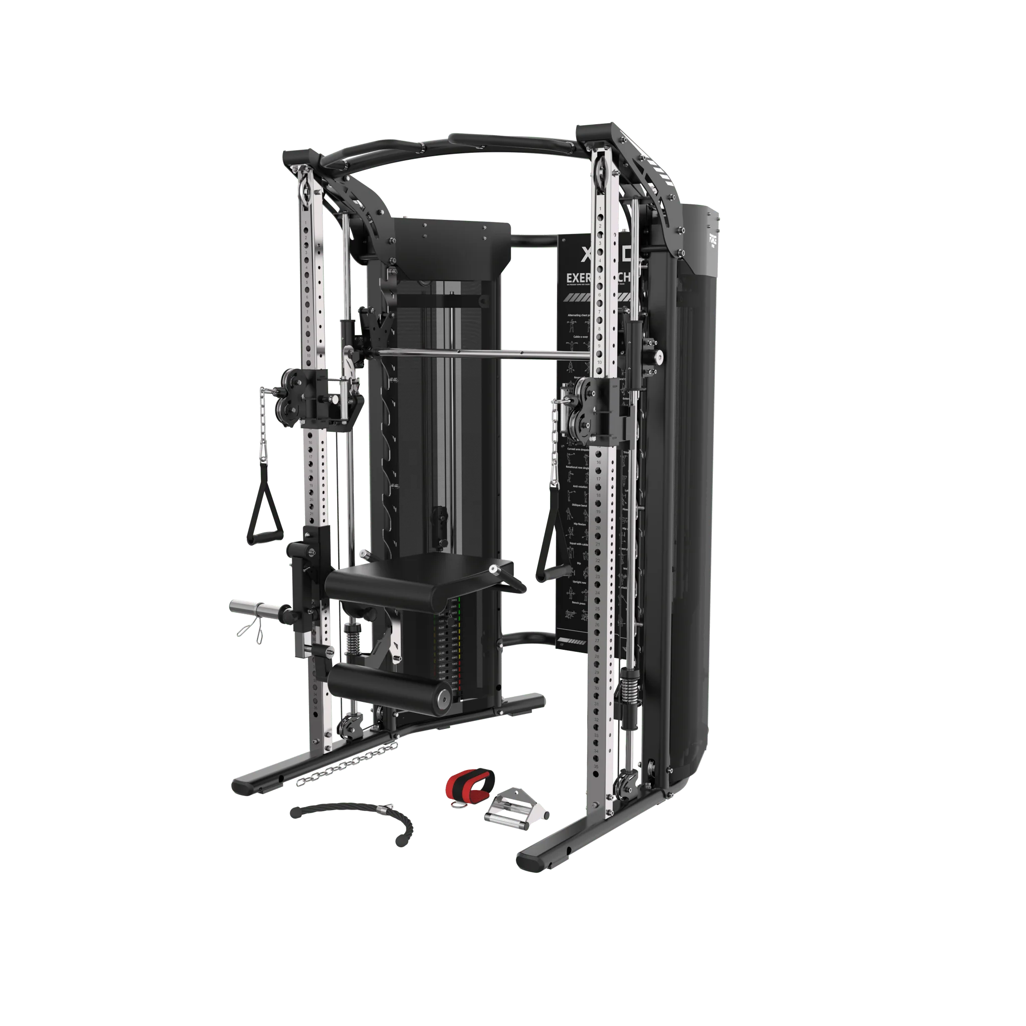 XC10 – Functional Trainer Leg Extension & Curl Attachment - Image 2